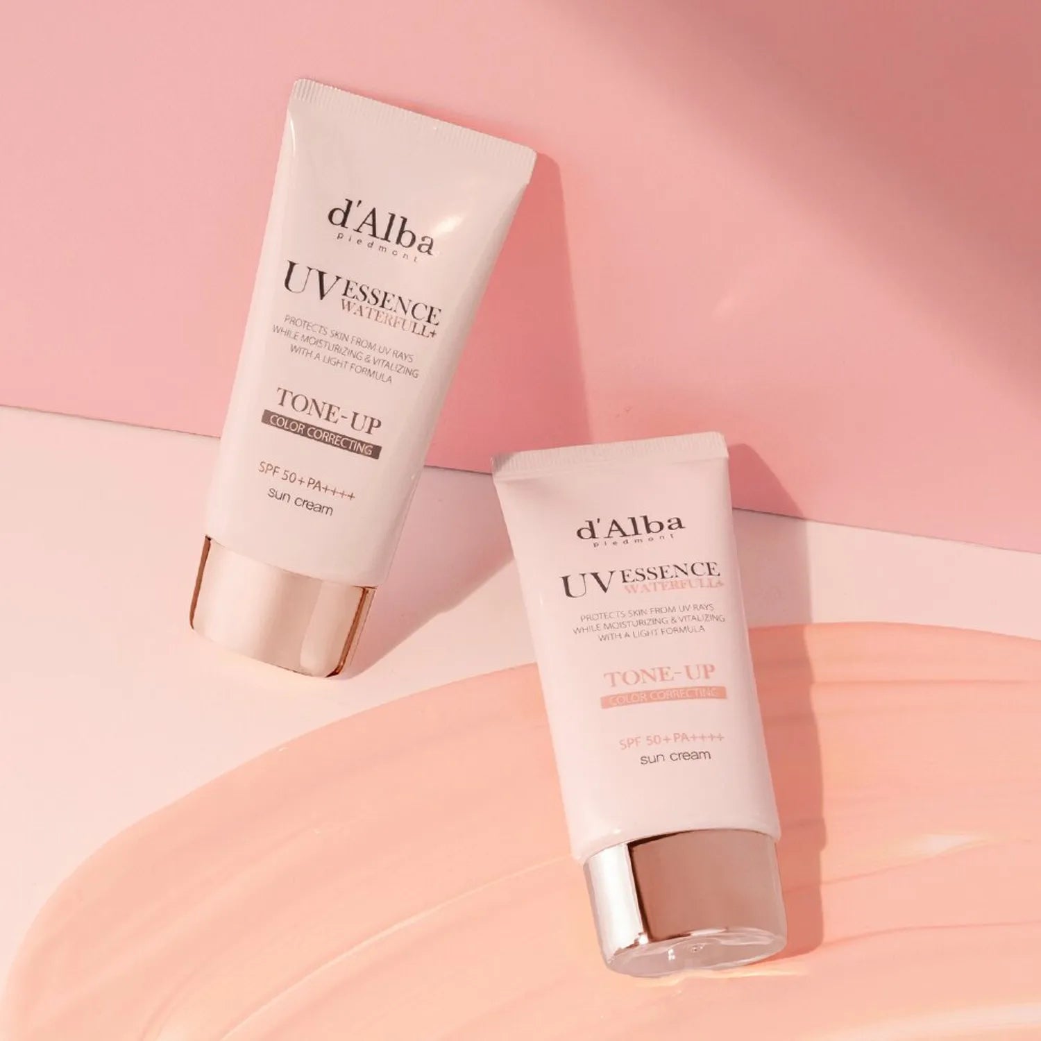 d'Alba Waterfull Tone-Up Sun Cream Duo Set (50mL+50mL)